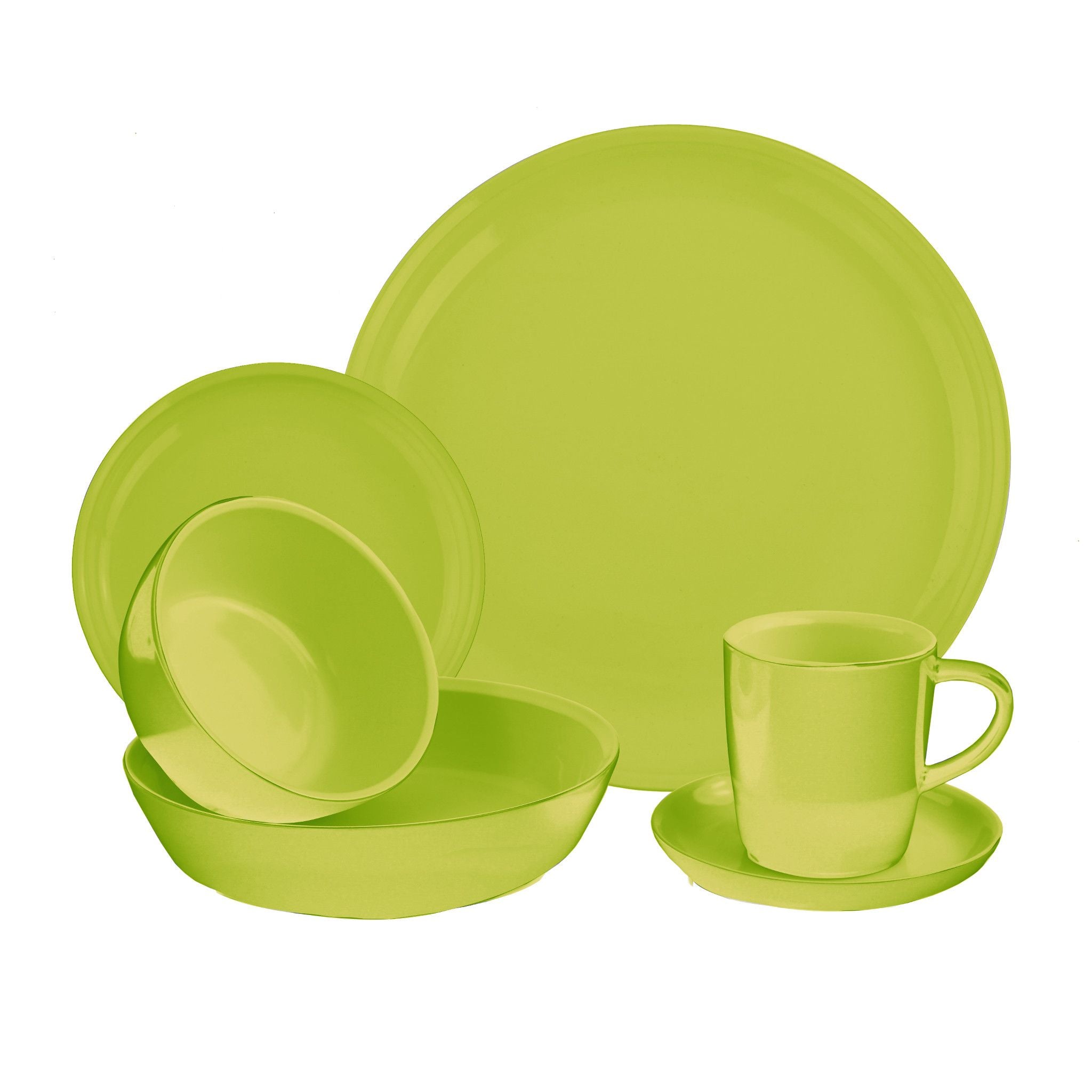 CorningWare 6-piece Sprout Dinnerware Set , Service for 1