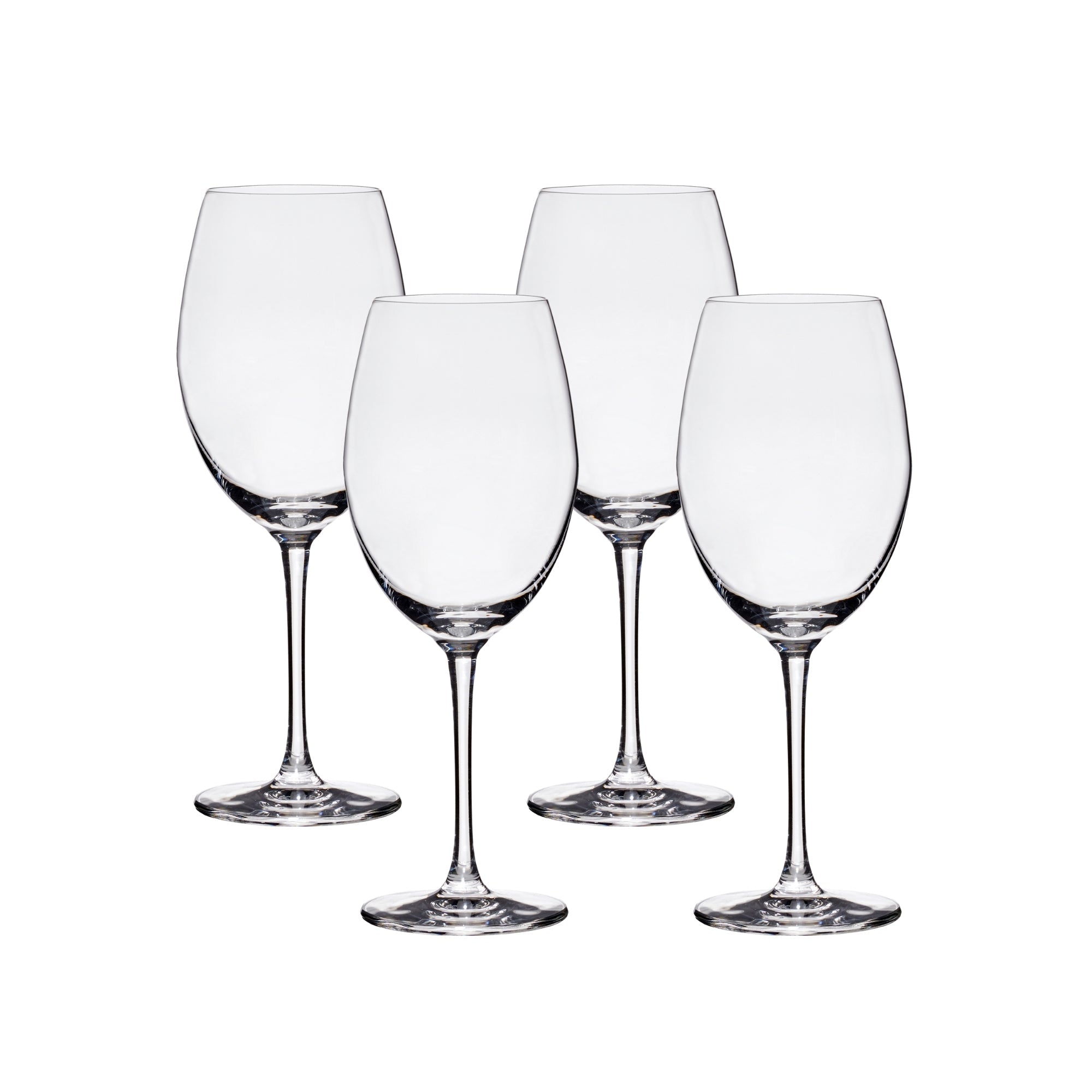 Lucaris Bangkok Bliss Cabernet Glasses (4-Pieces), 16-ounce, Dishwasher Safe, Lead-free Crystalline