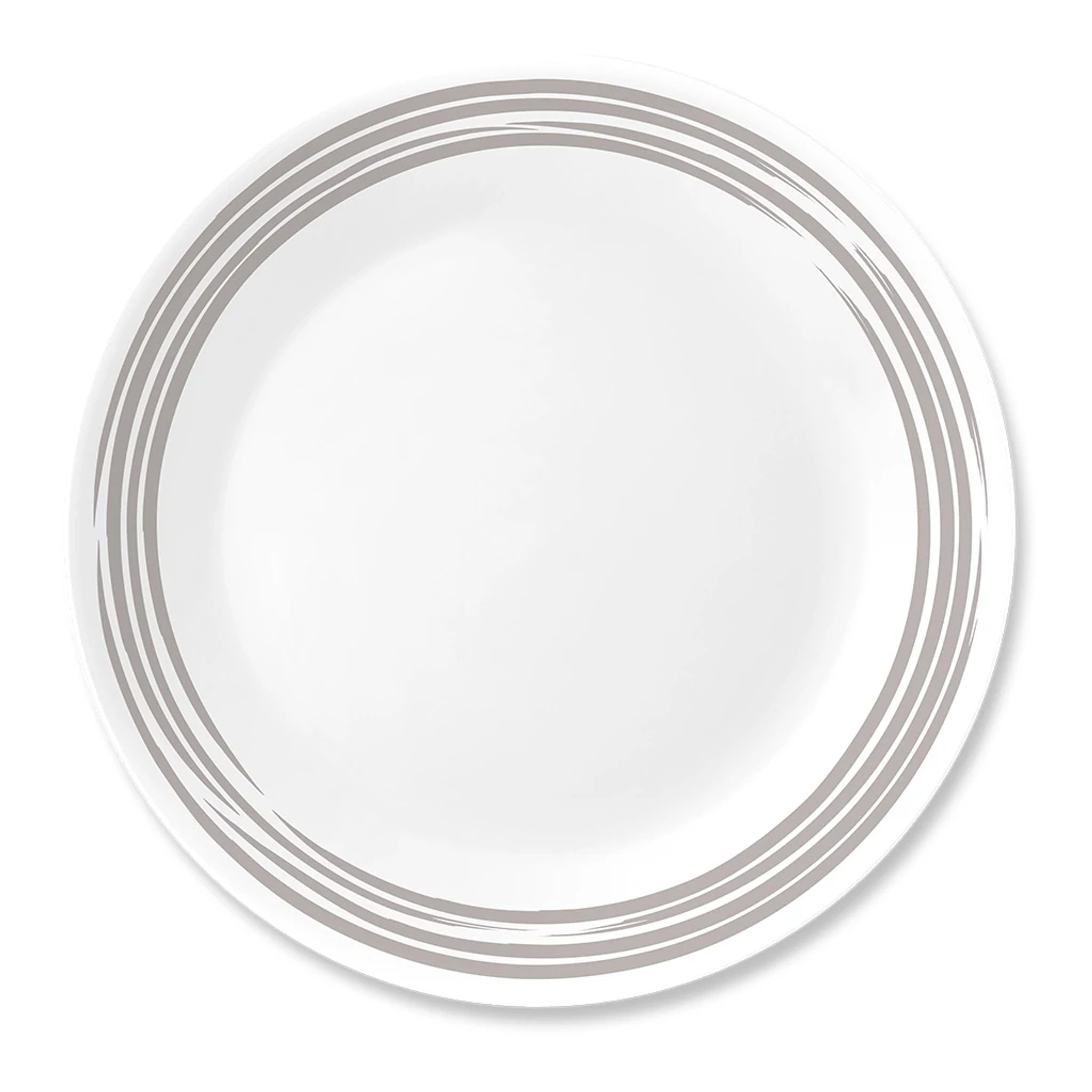 Corelle Brushed Silver 10.25 Dinner Plate