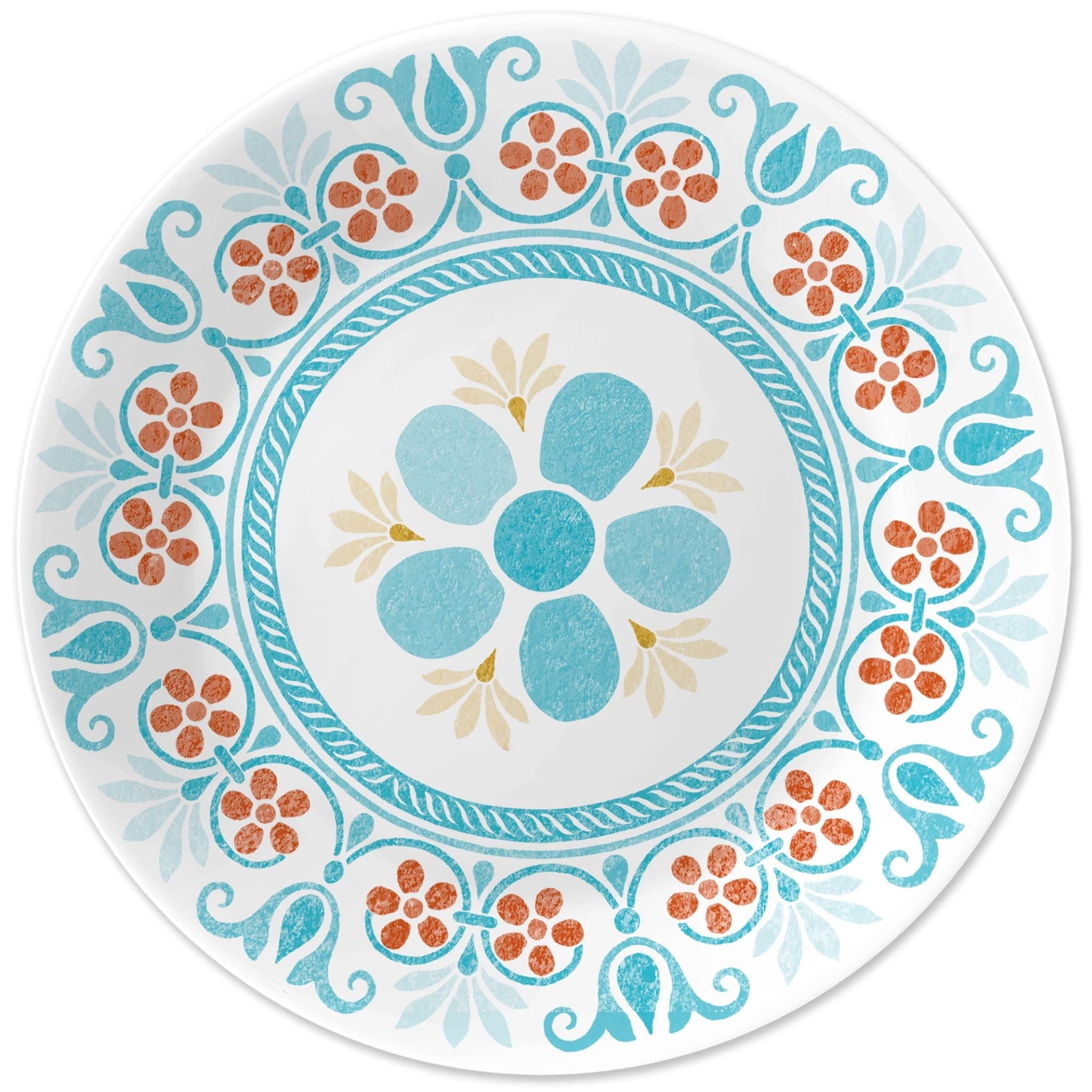 Corelle Global Collection Terracotta Dreams 6.75 Appetizer Plate