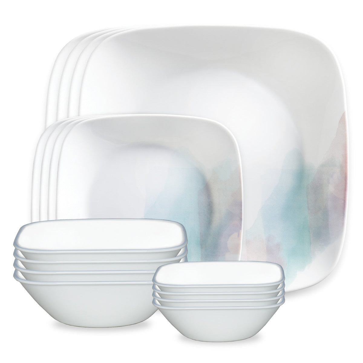 Corelle Aquarello 16-piece Dinnerware Set, Service for 4