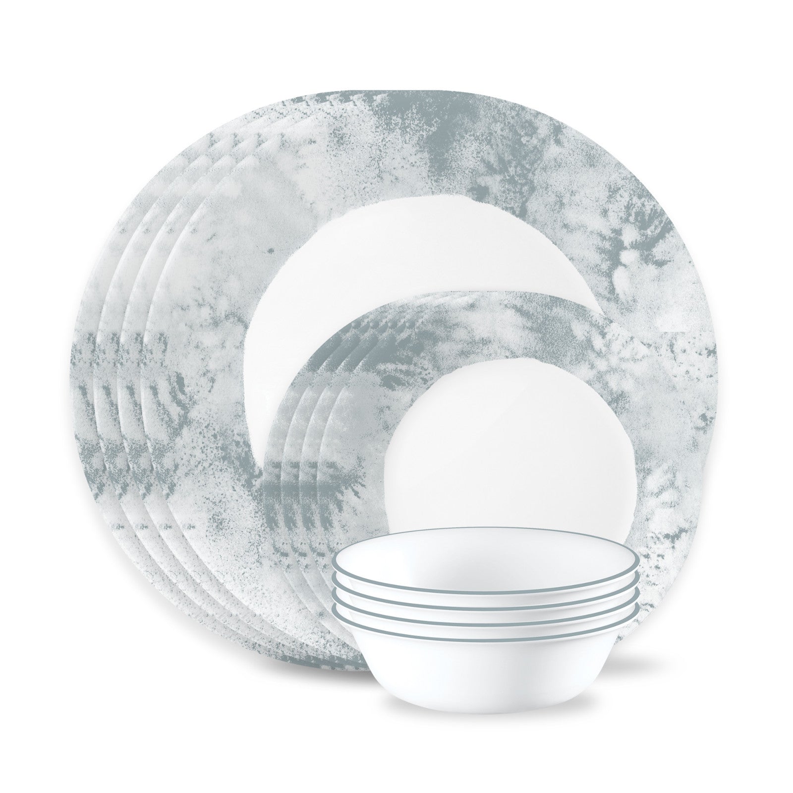 Corelle Salt Wash 12-piece Dinnerware Set, Service for 4