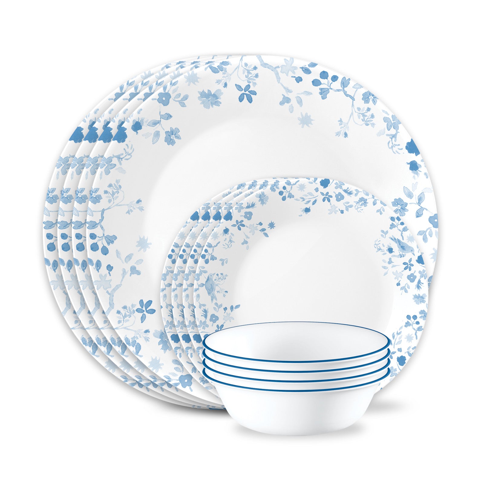 Corelle Garden Song 12-piece Dinnerware Set, Service for 4