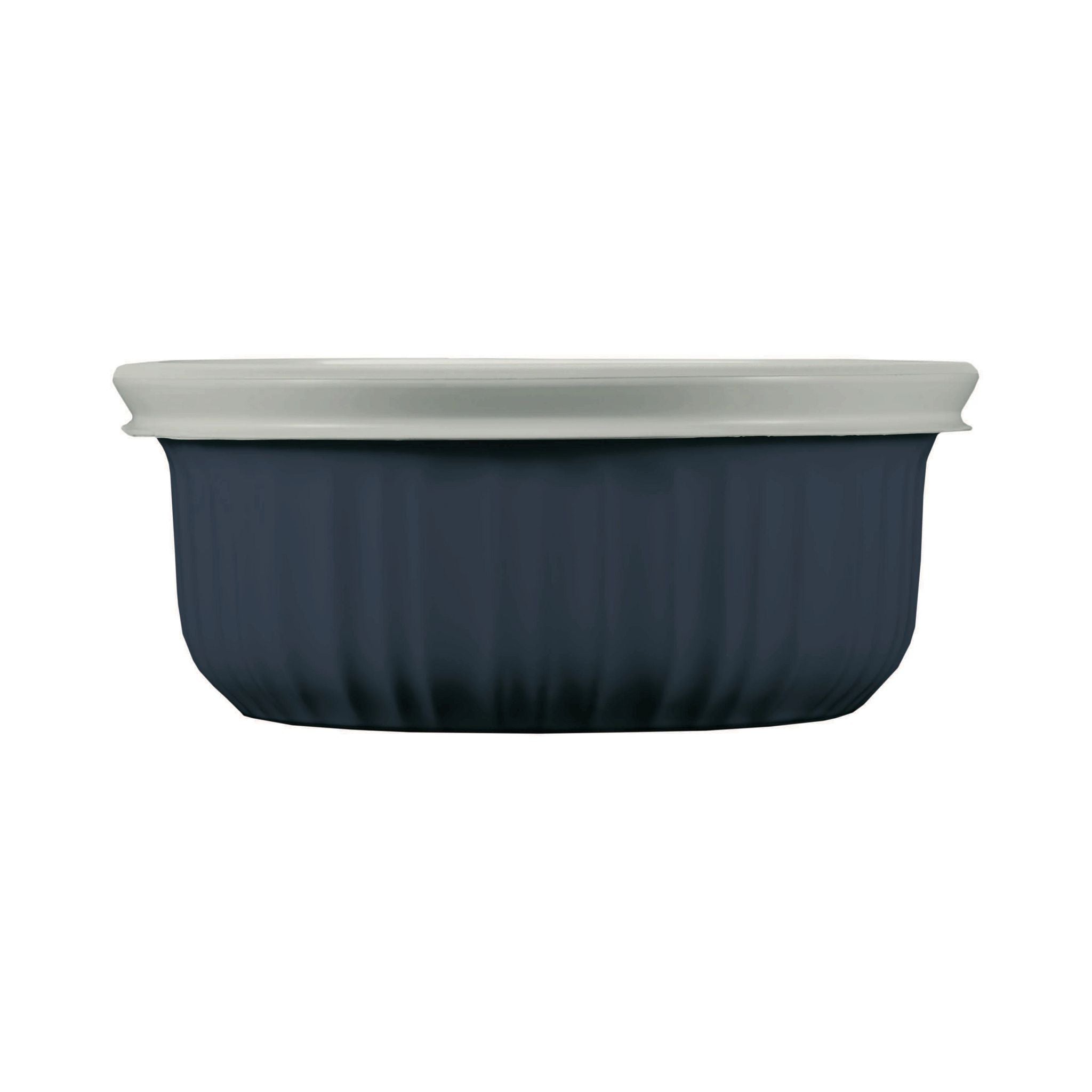 CorningWare French Colors 16-ounce Baking Dish with Lid, Navy