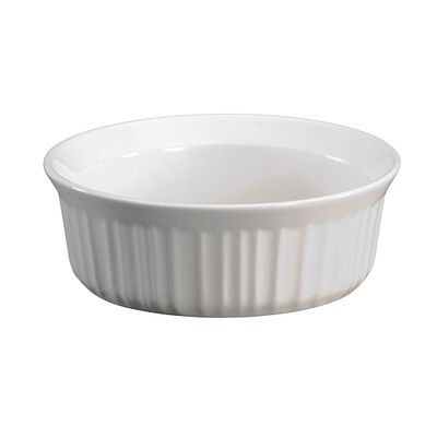 CorningWare French White 24-ounce Casserole Dish