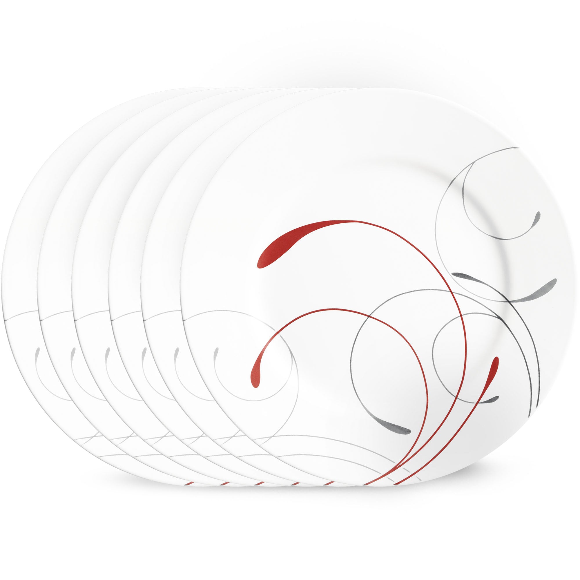 Corelle Round Splendor 10.5 Dinner Plate, 6-pack